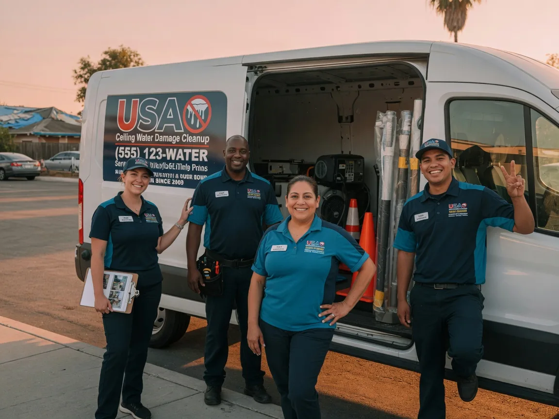 Ceiling Water Damage Restoration company in North Palm Springs, CA