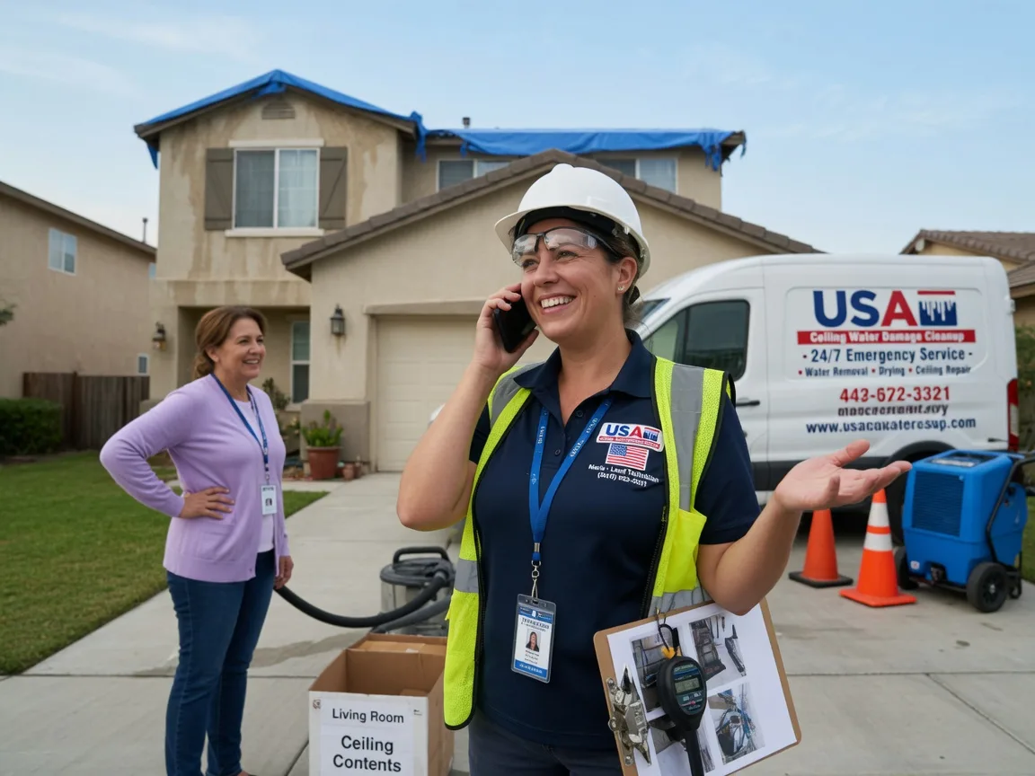 Ceiling Water Damage Restoration North Palm Springs, CA FAQs